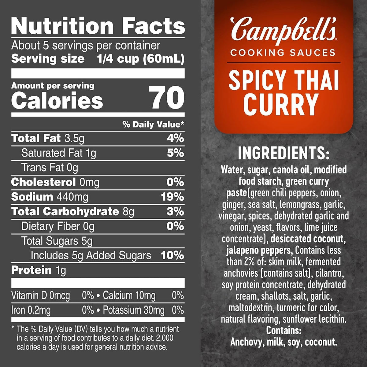 Spicy Thai Curry Cooking Sauces