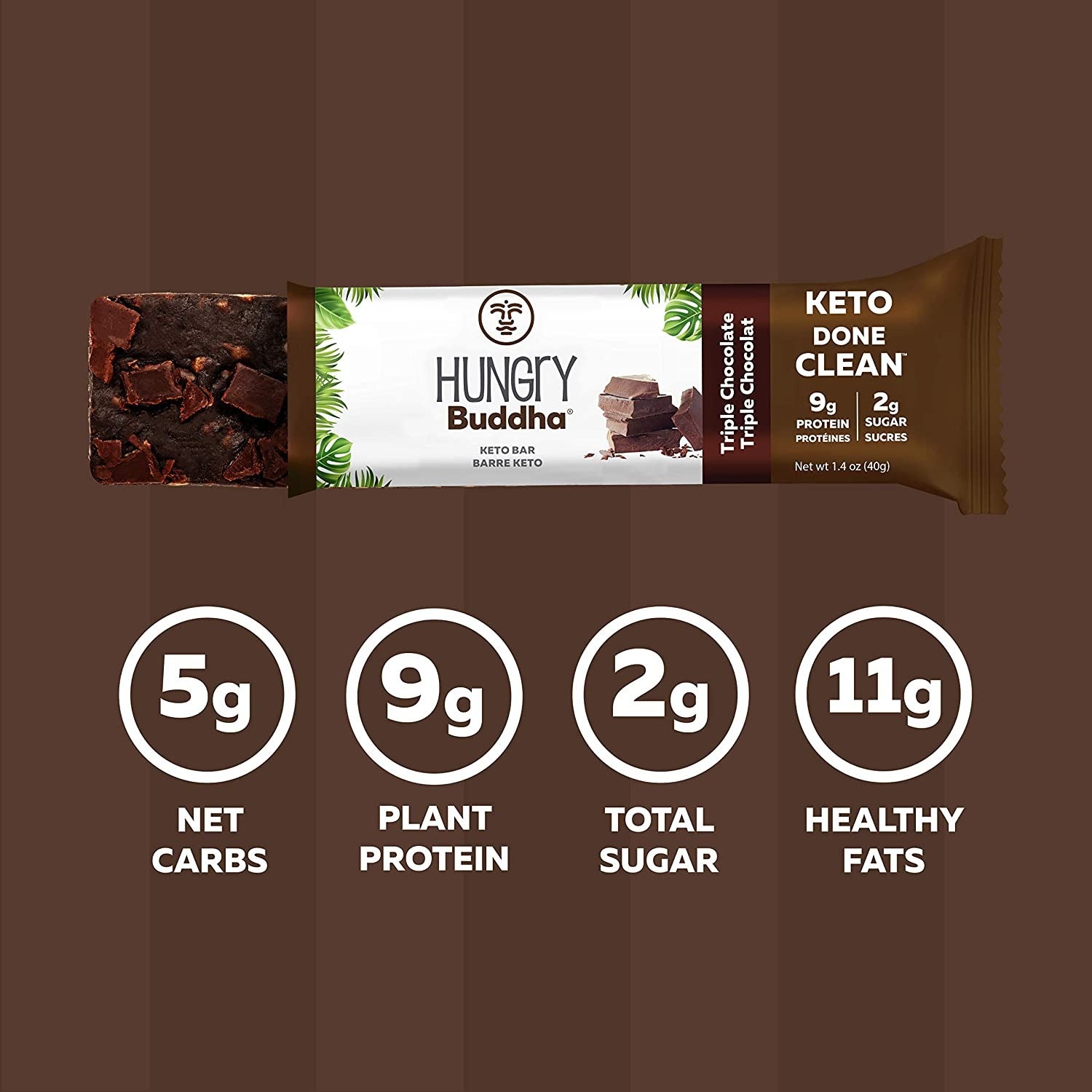 Triple Chocolate Bar (12 Pack Case)
