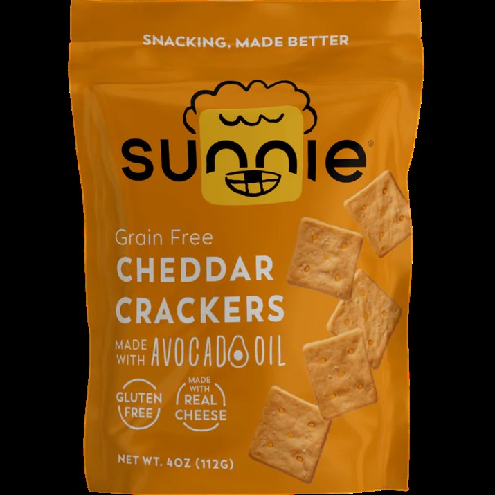 Grain Free Cheddar Crackers