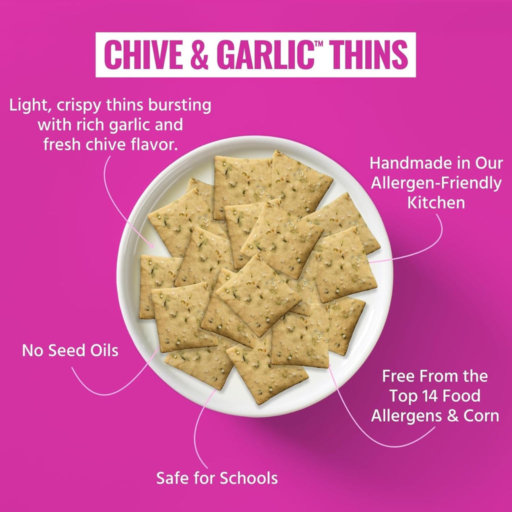 Chive & Garlic Thins