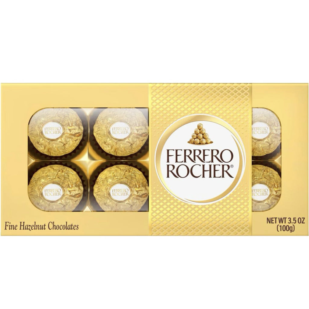 Premium Gourmet Milk Chocolate Hazelnut Gift Box (8 CT)