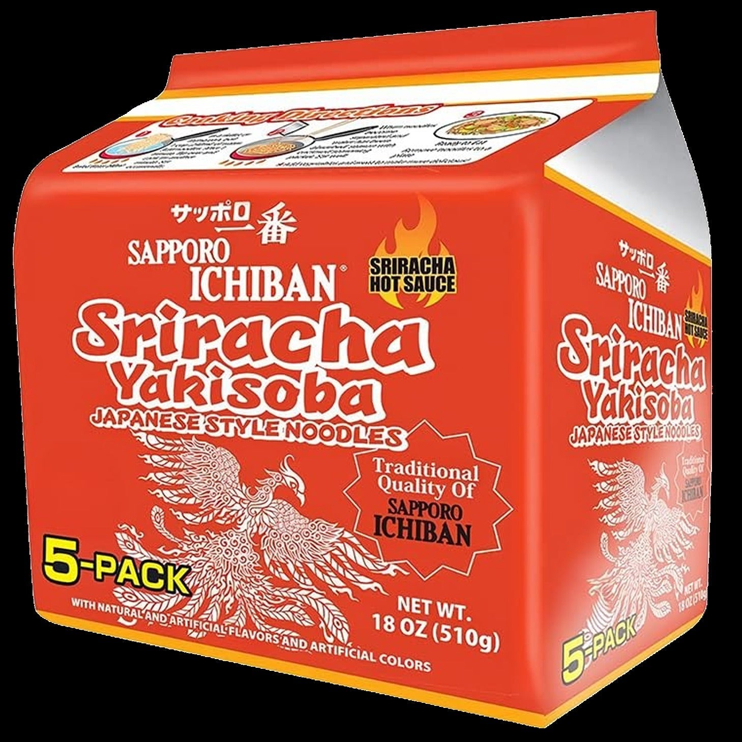Chow Mein Sriracha Yakisoba (5 CT)