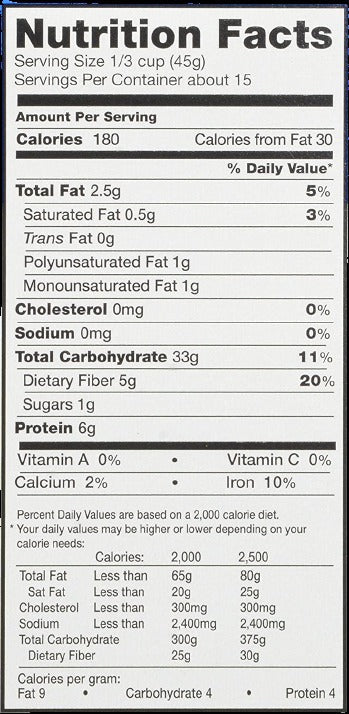 Organic Gluten Free Steelcut Oats