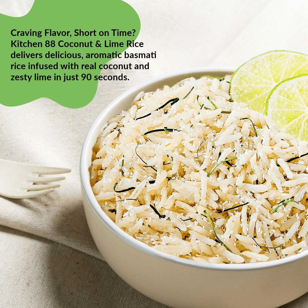 Kitchen 88 Coconut Lime Rice (6 Pack)