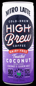 Dairy Free Toasted Coconut Nitro Latte Cold Brew Coffee