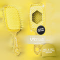 UNbrush Detangler Detangling Hair Brush Glitter - Amber