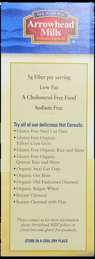Organic Gluten Free Steelcut Oats
