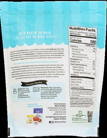 Cereal Oats Superfood