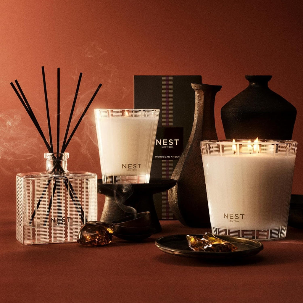 Moroccan Amber Scented Classic Candle