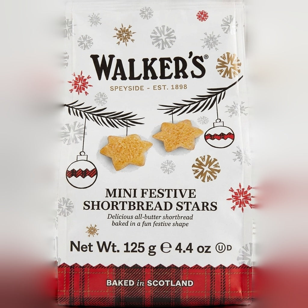 Mini Festive Shortbread Stars