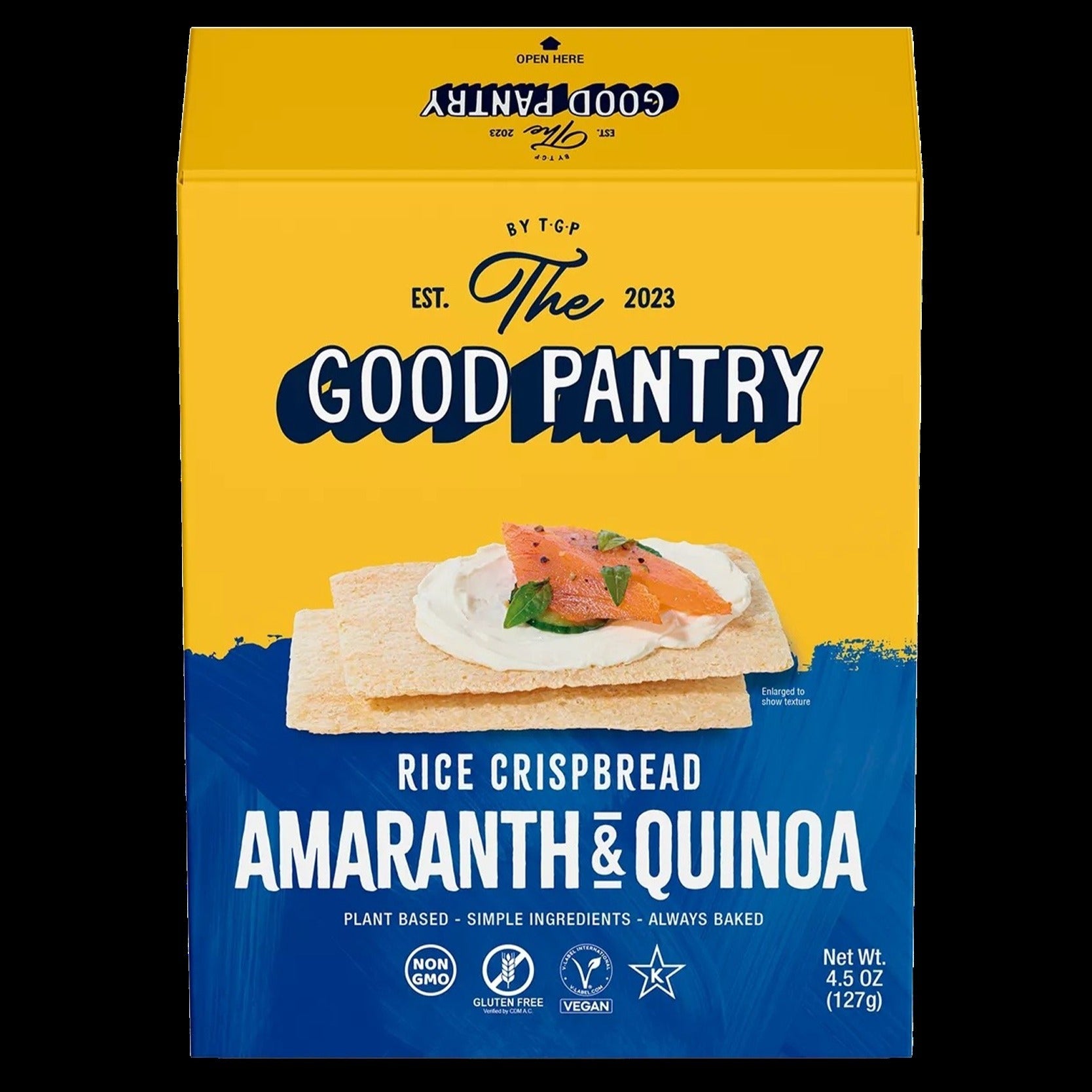 Rice Crispbread Amaranth & Quinoa