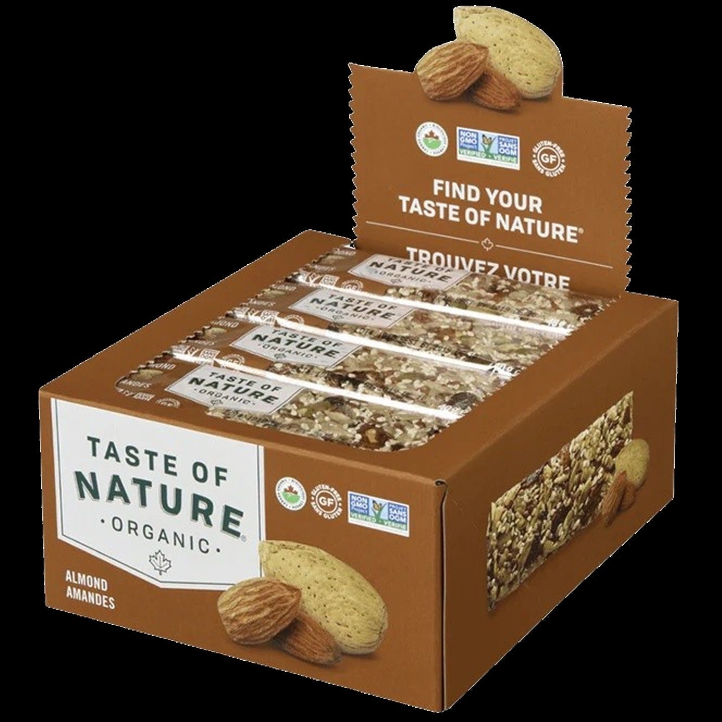 Organic Almond Fruit and Nut Snack Bar (12 CT)