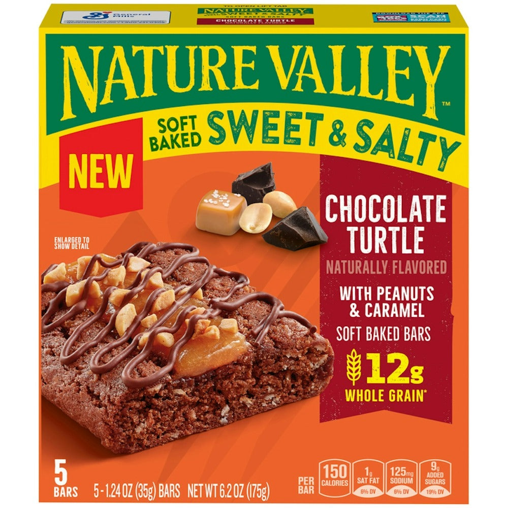 Chocolate Turtle Sweet & Salty Soft-Baked Bars (5 CT)