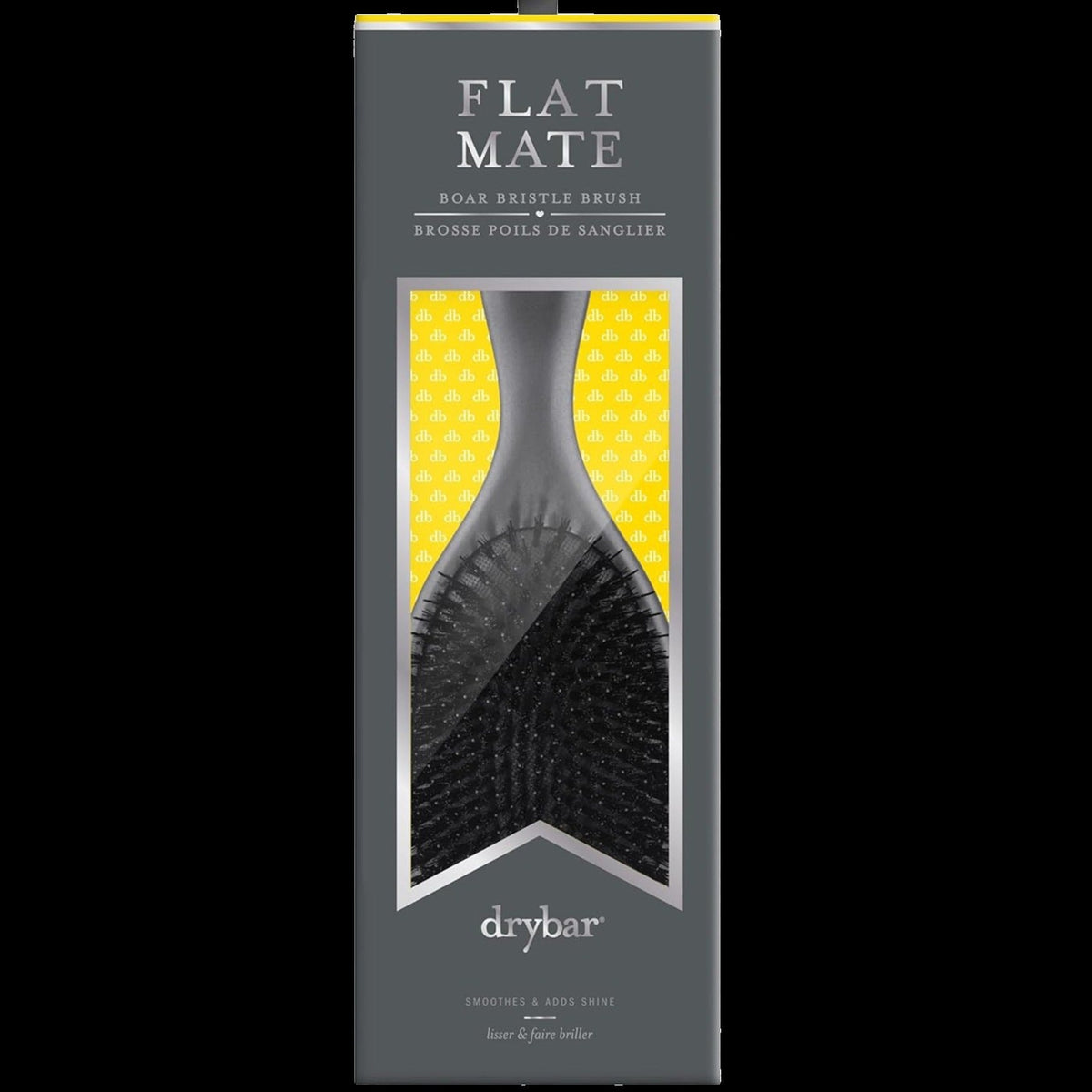 Flat Mate Boar Bristle Hair Brush