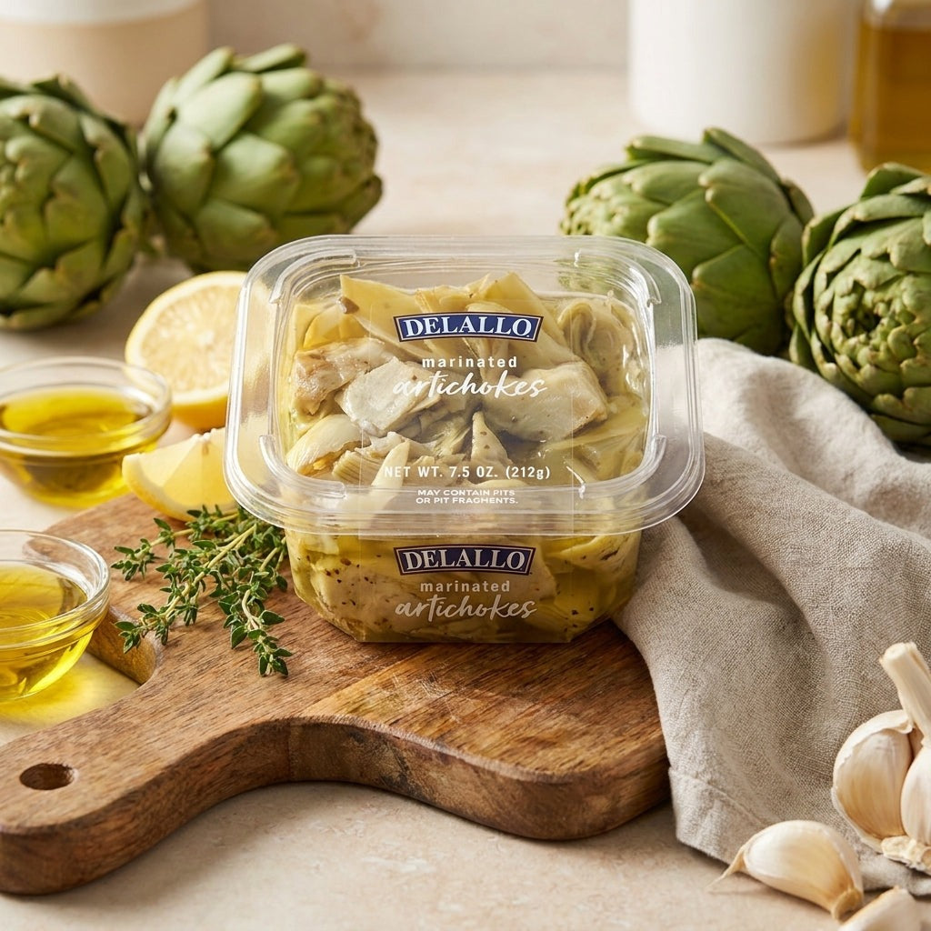 Artichokes In Oil - Quartered & Marinated