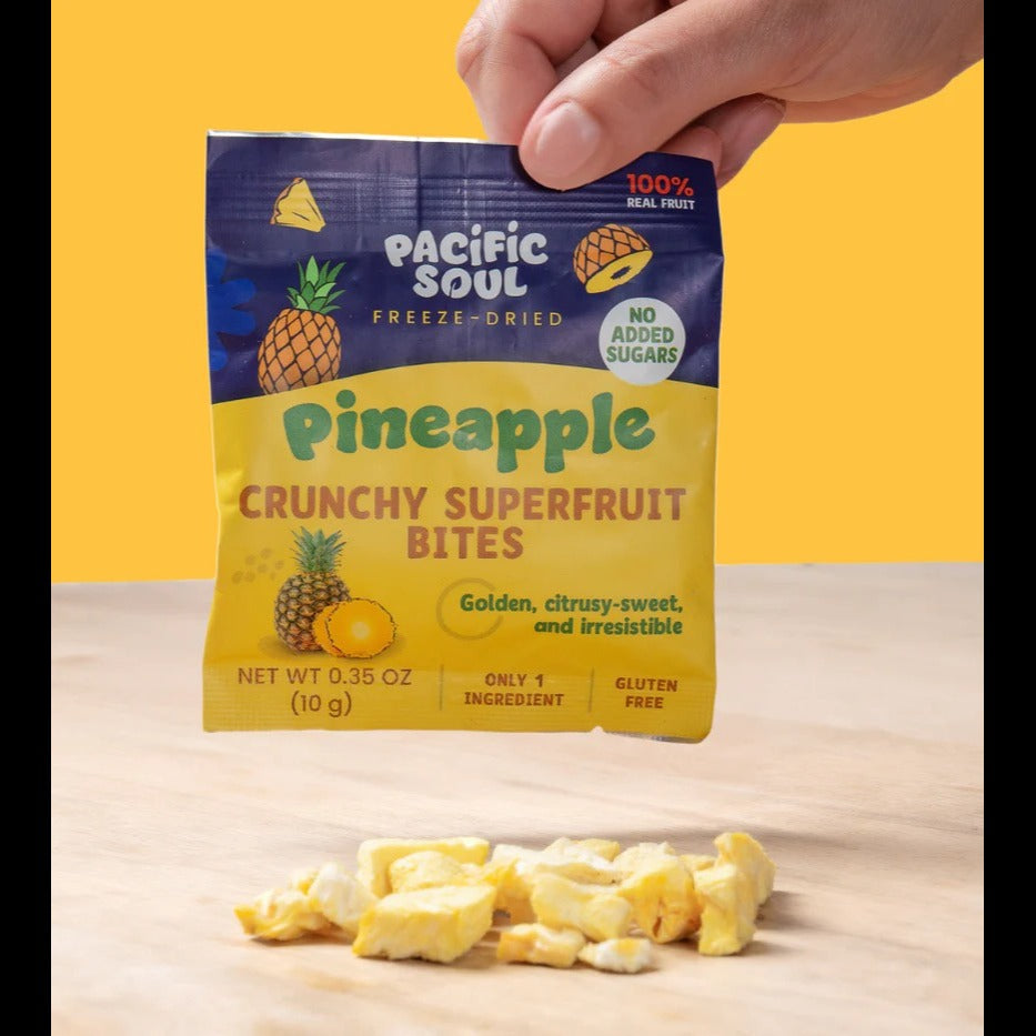 Pineapple Crunchy Superfruit Bites (12 Pack)