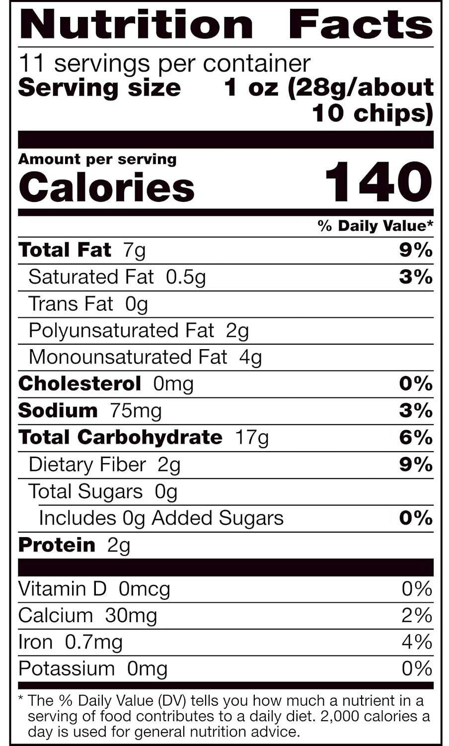 Gluten-Free Multigrain Tortilla Chips