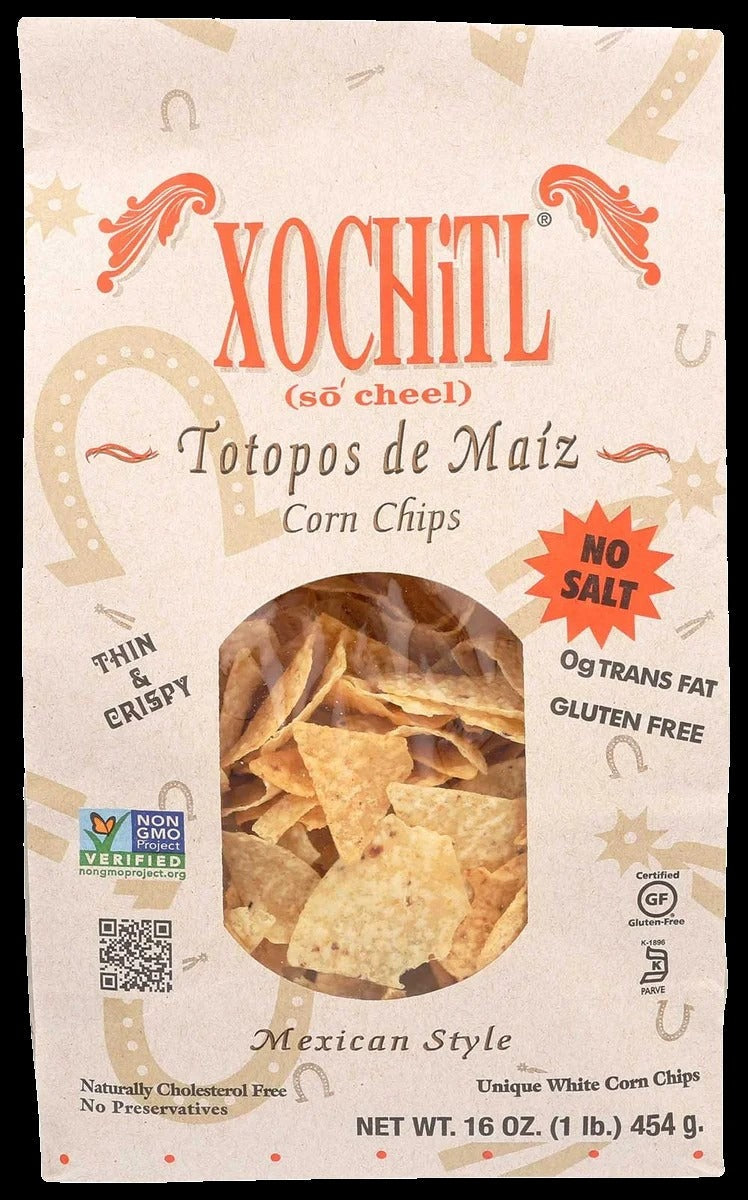 No Salt Corn Chips