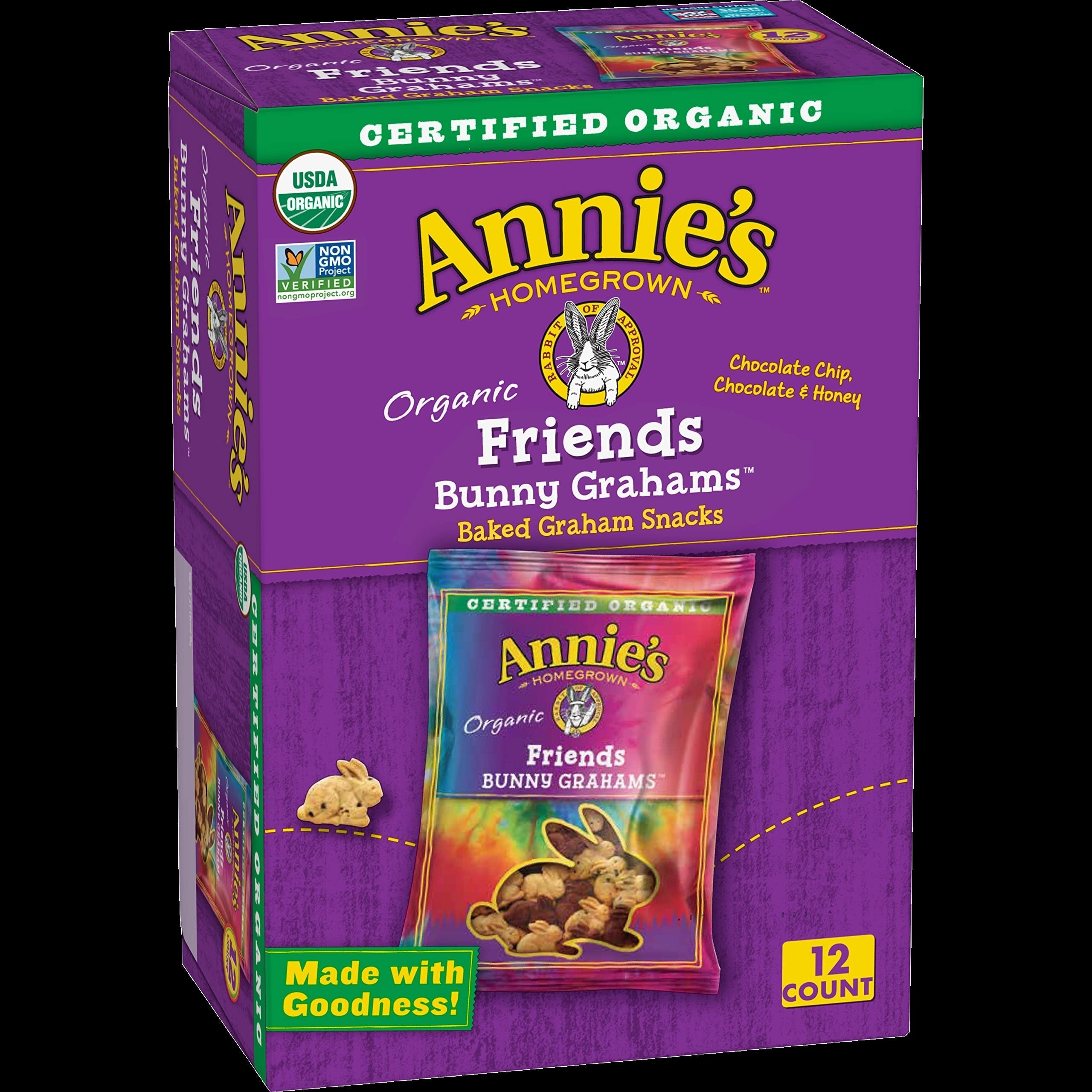 Organic Friends Bake Bunny Grahams (12 CT)