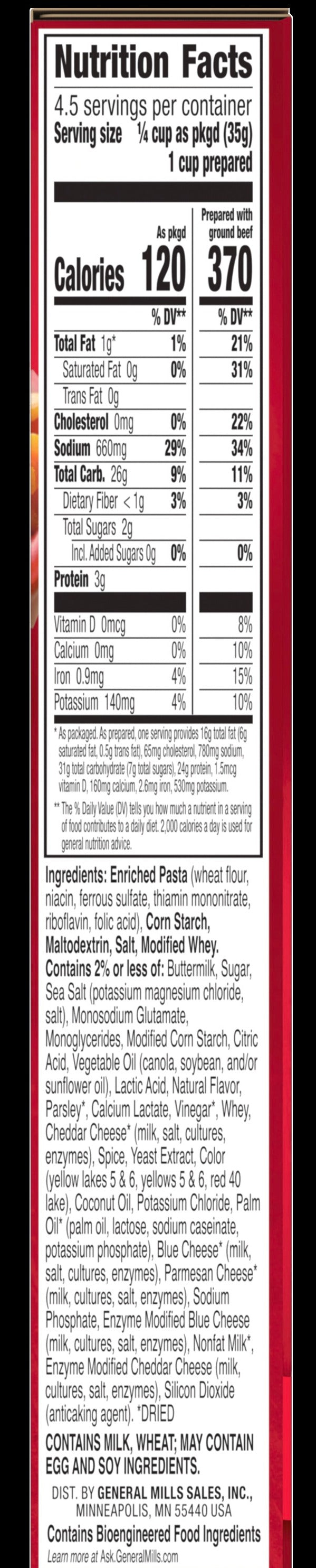 Ranch & Bacon Pasta & Sauce Mix