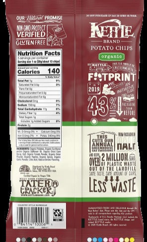 Organic Country Style Bbq Kettle Chips