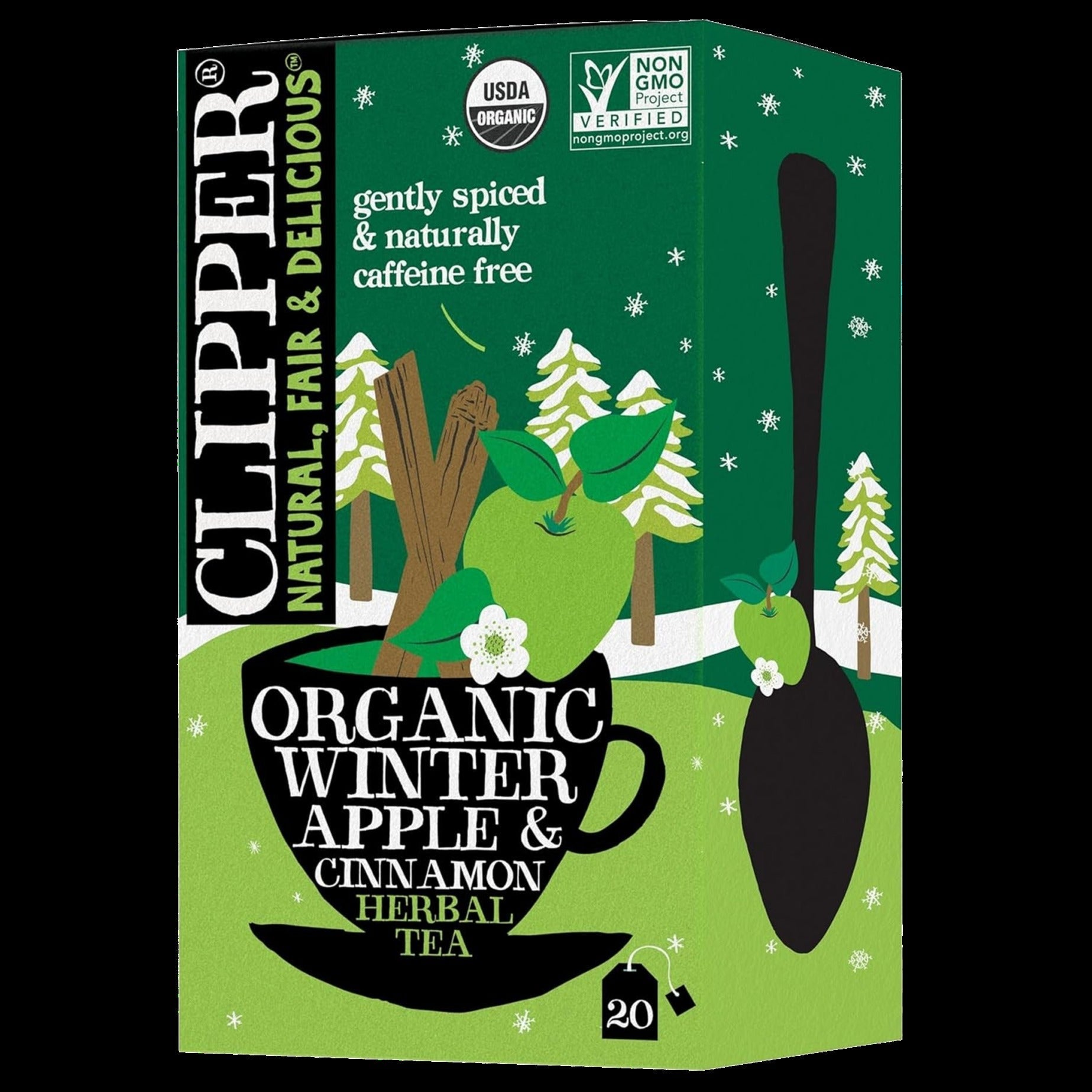 Organic Winter Apple and Cinnamon Herbal Tea (20 CT)
