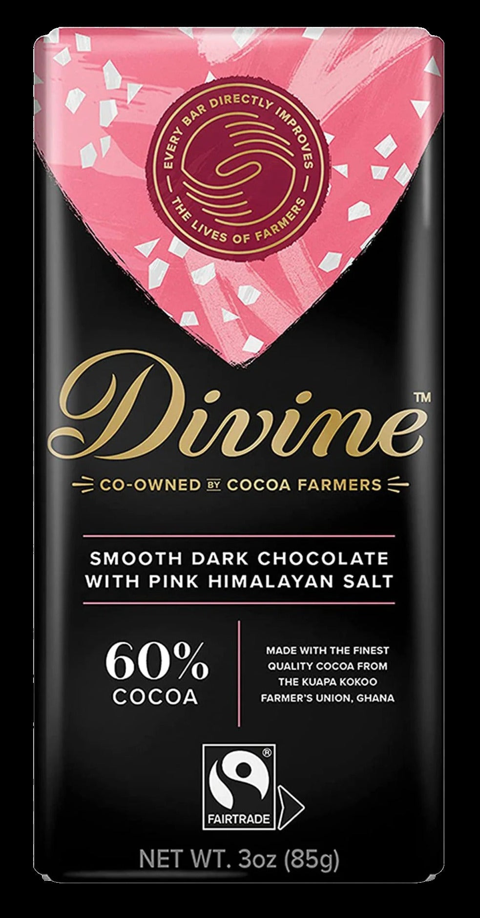 Dark Chocolate with Pink Himalayan Salt