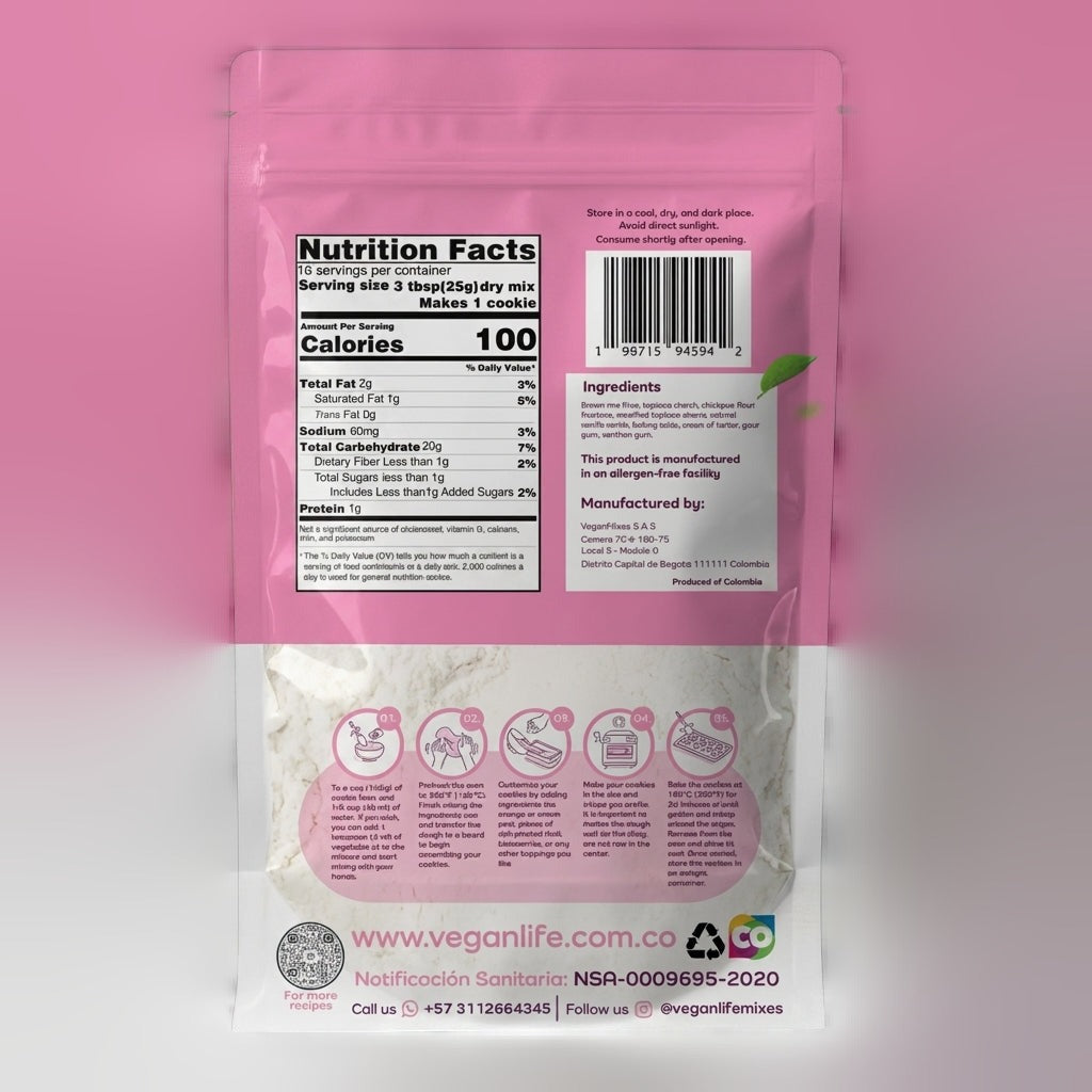 Vegan Mixes Cookie Vanilla Mix