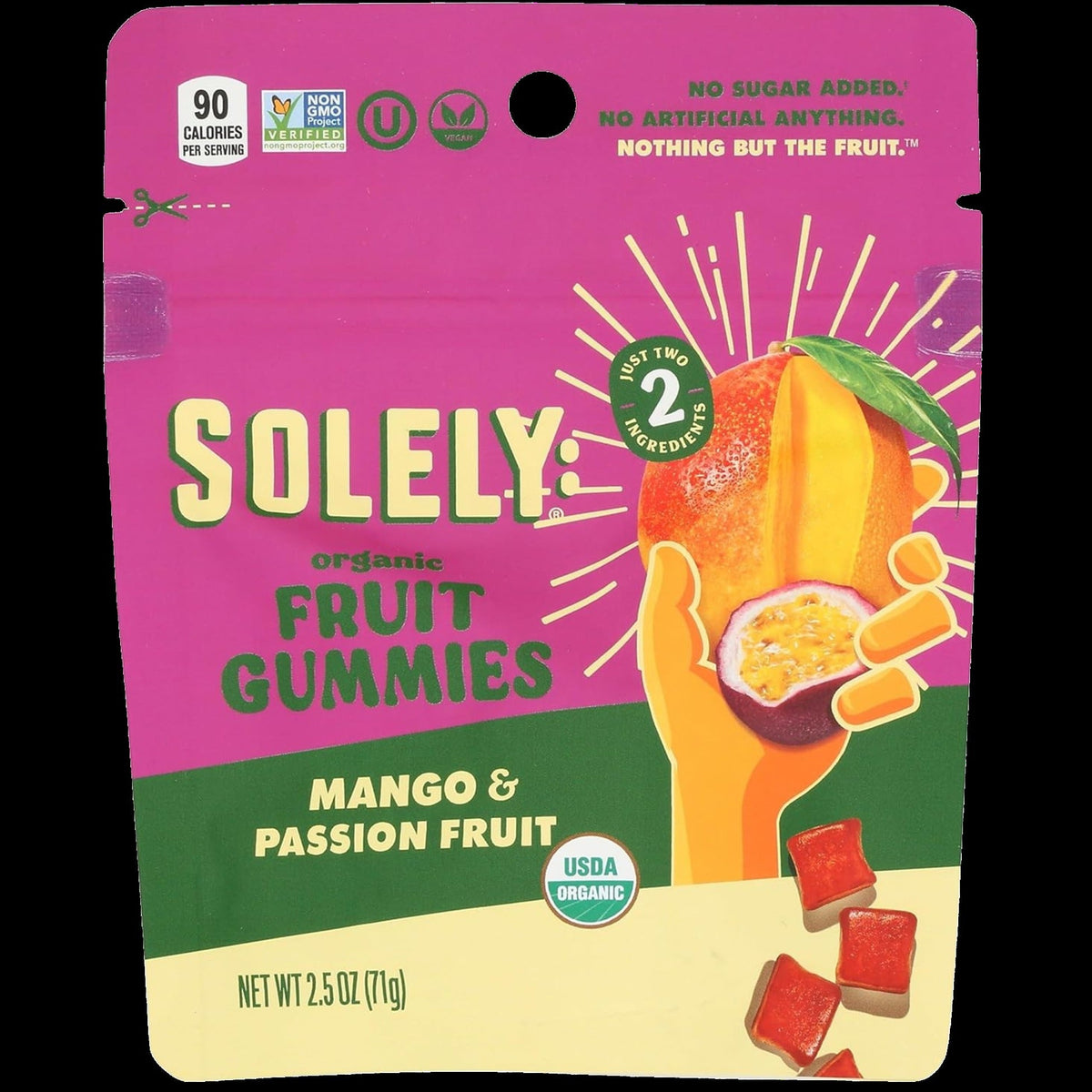 Mango & Passion Fruit Whole Fruit Gummies