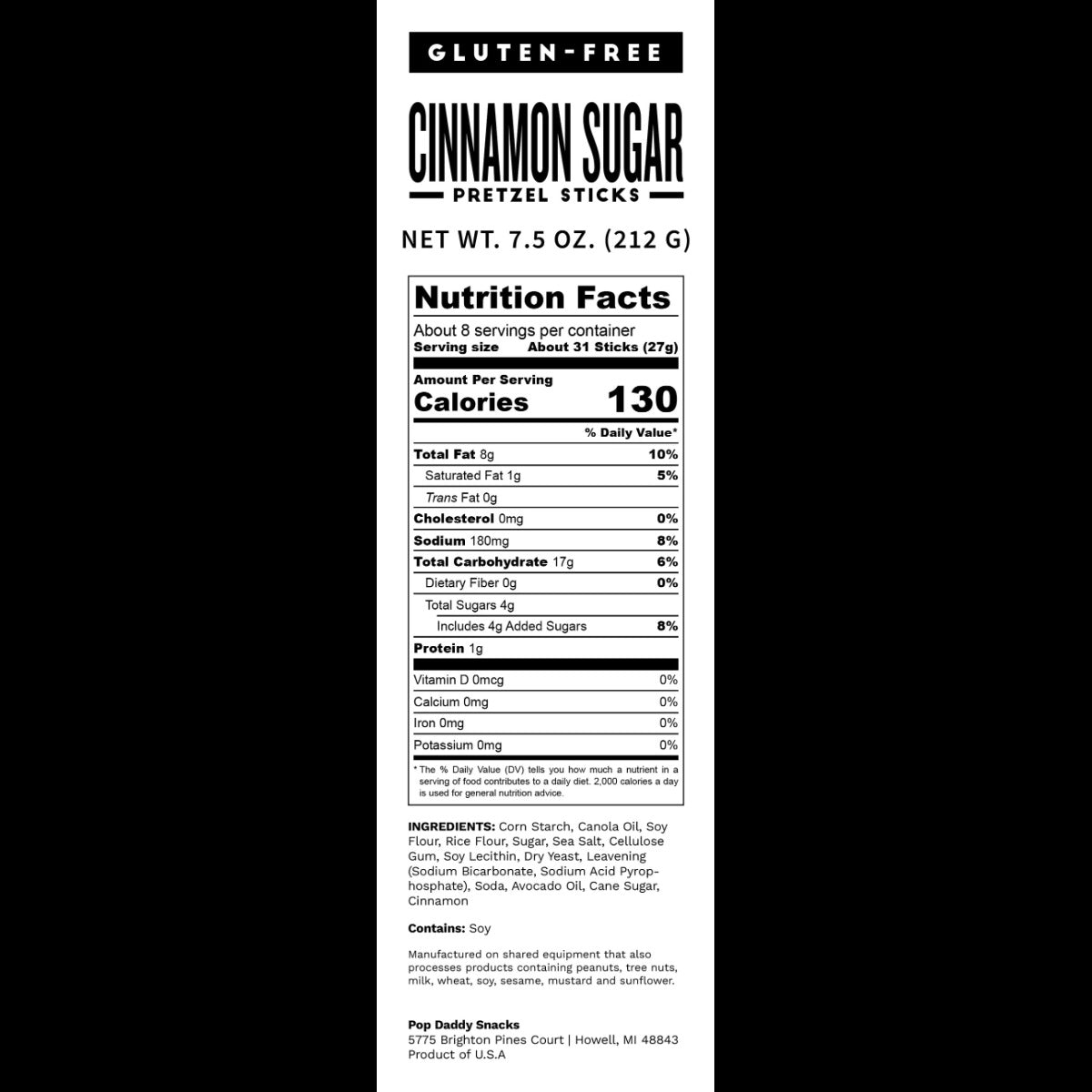 Cinnamon Pretzels