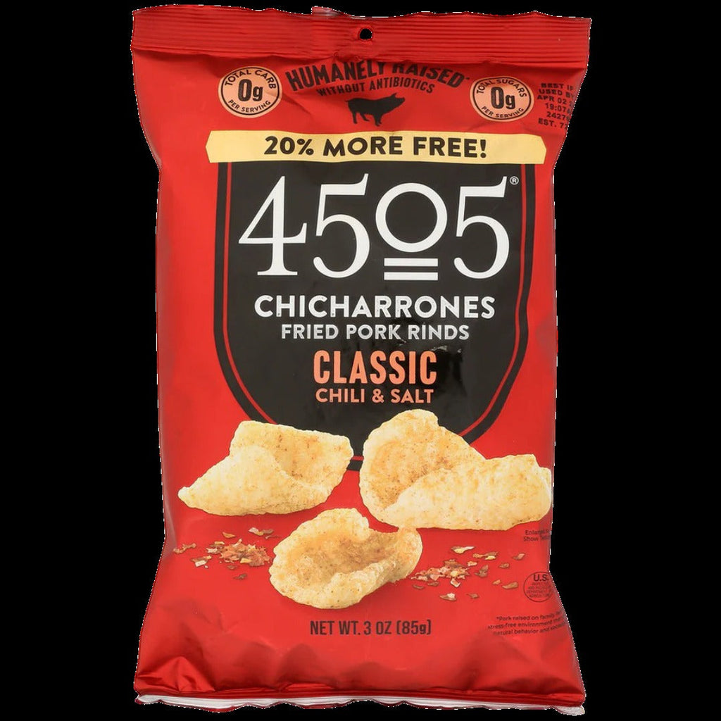 Classic Pork Rinds - Chili Salt