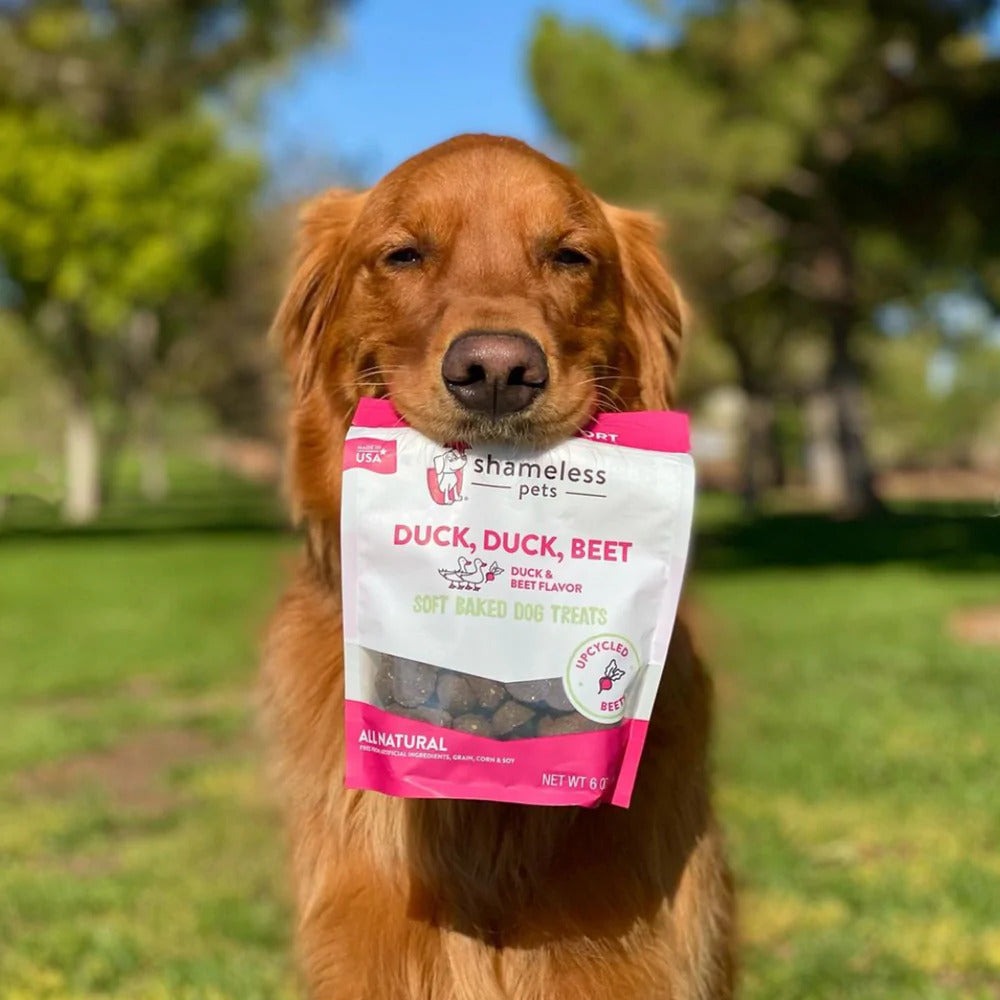 Duck, Duck, Beet Soft Baked Dog Treats
