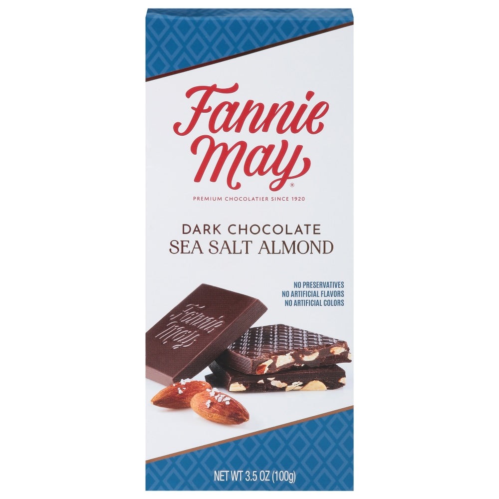 Sea Salt & Almond Dark Chocolate Bar (6 CT)