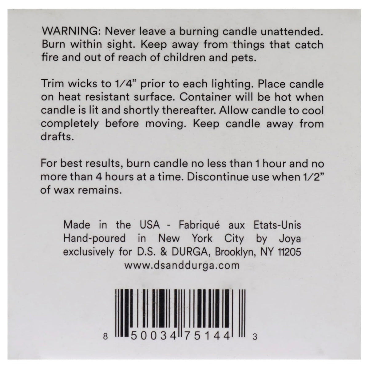 Parquet Leather Candle