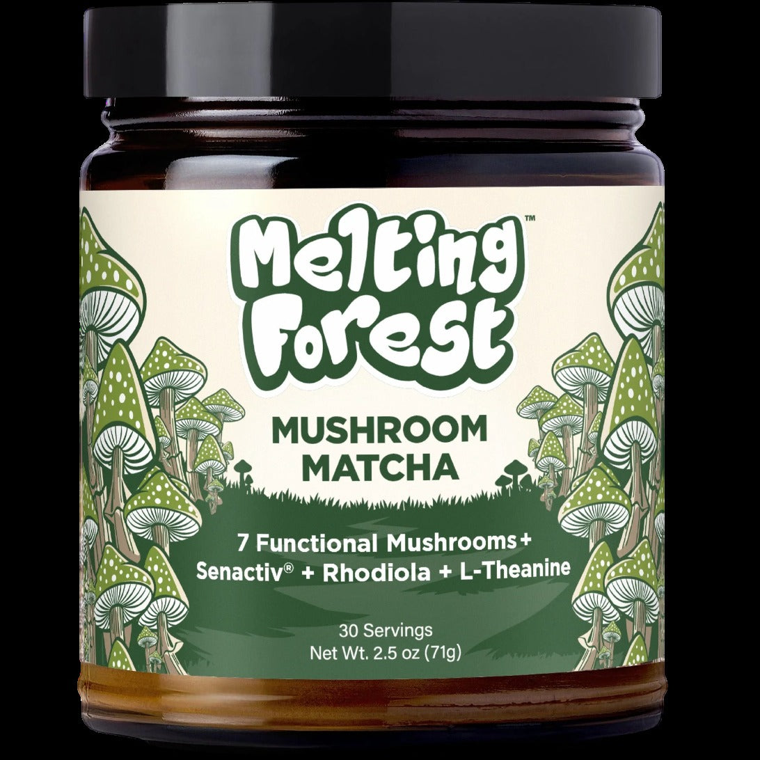 Functional Matcha with 7 Mushrooms, L-Theanine & Ashwagandha
