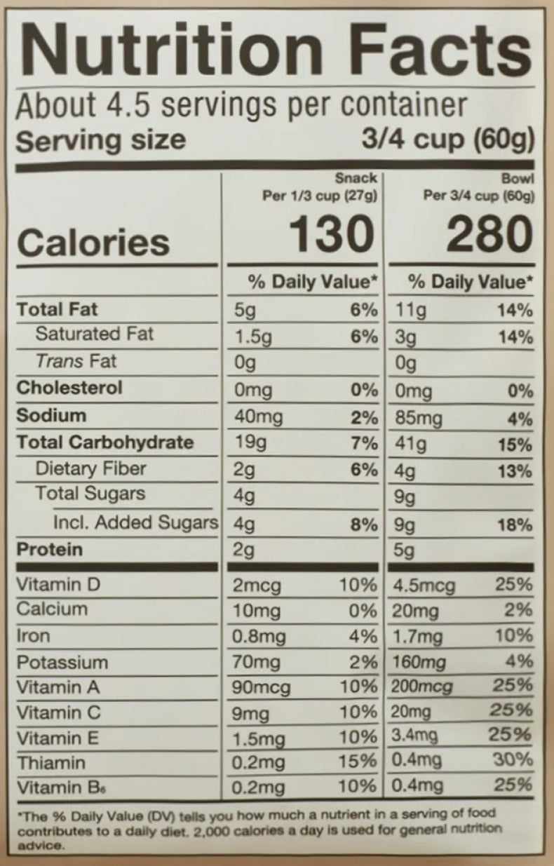 Cocoa Crunch Granola - Light