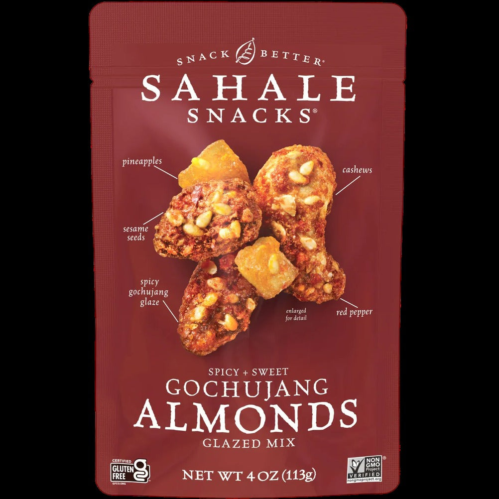 Spicy & Sweet Gochujang Almonds Glazed Mix