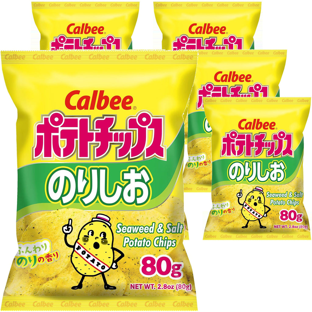 Seaweed & Salt Potato Chips (6 Pack)