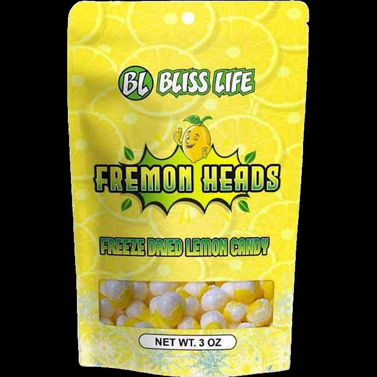 Fremon Heads Freeze-Dried Lemon Candy