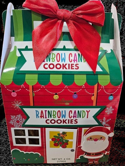 Assorted 3D Holiday House Cookies (12 Pack)