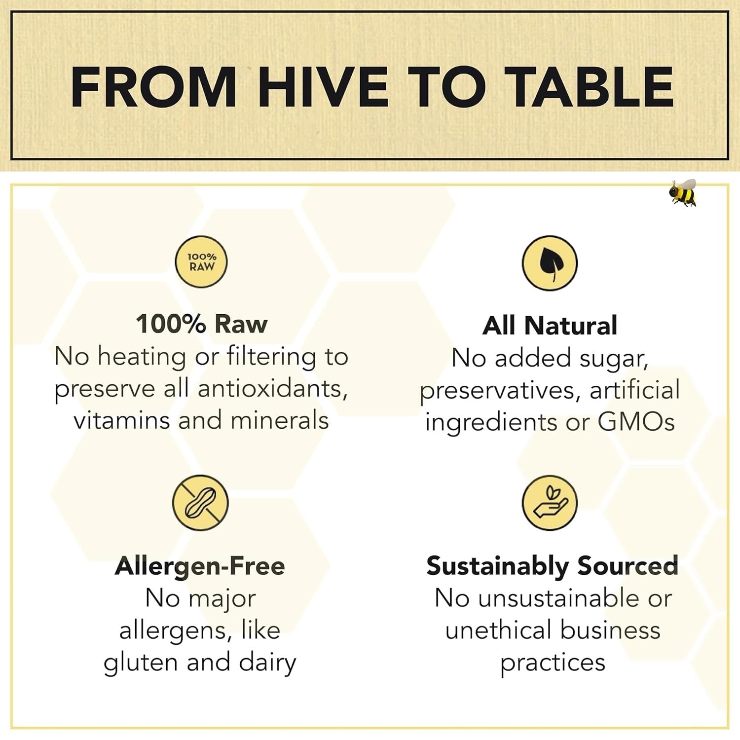 Golden Raw Honey