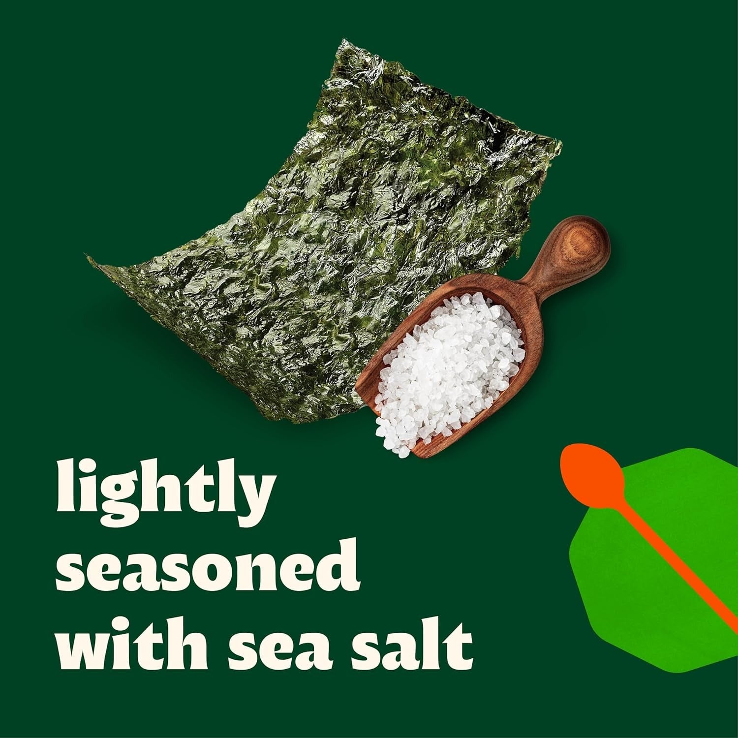 Sea Salt Seaweed Snack (12 Pack)
