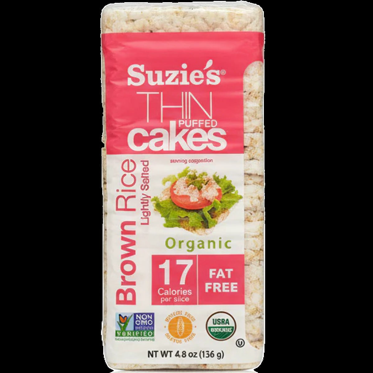 Organic Lightly Salted Brown Rice Thin Puffed Cakes
