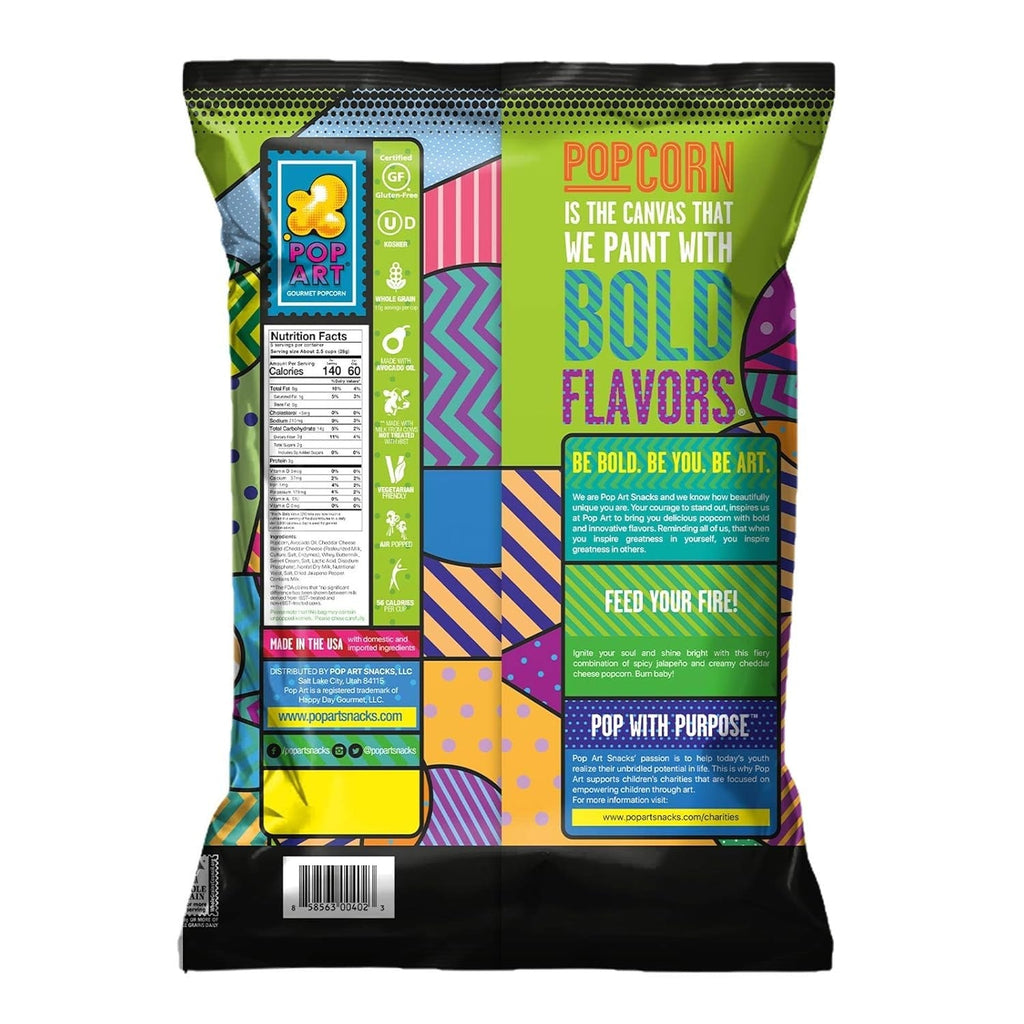 White Cheddar Jalapeno Popcorn