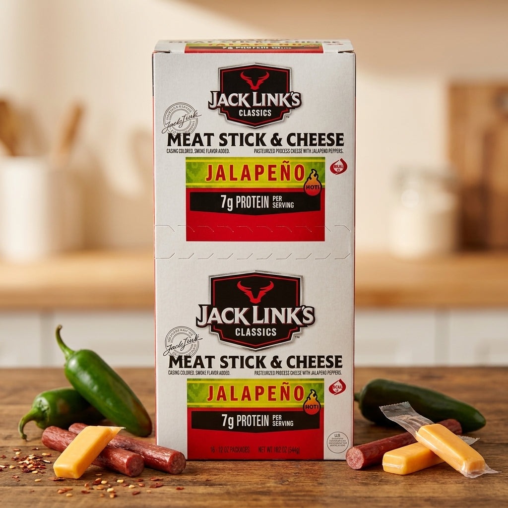 Jalapeno Meat & Cheese Combo (16 Pack)