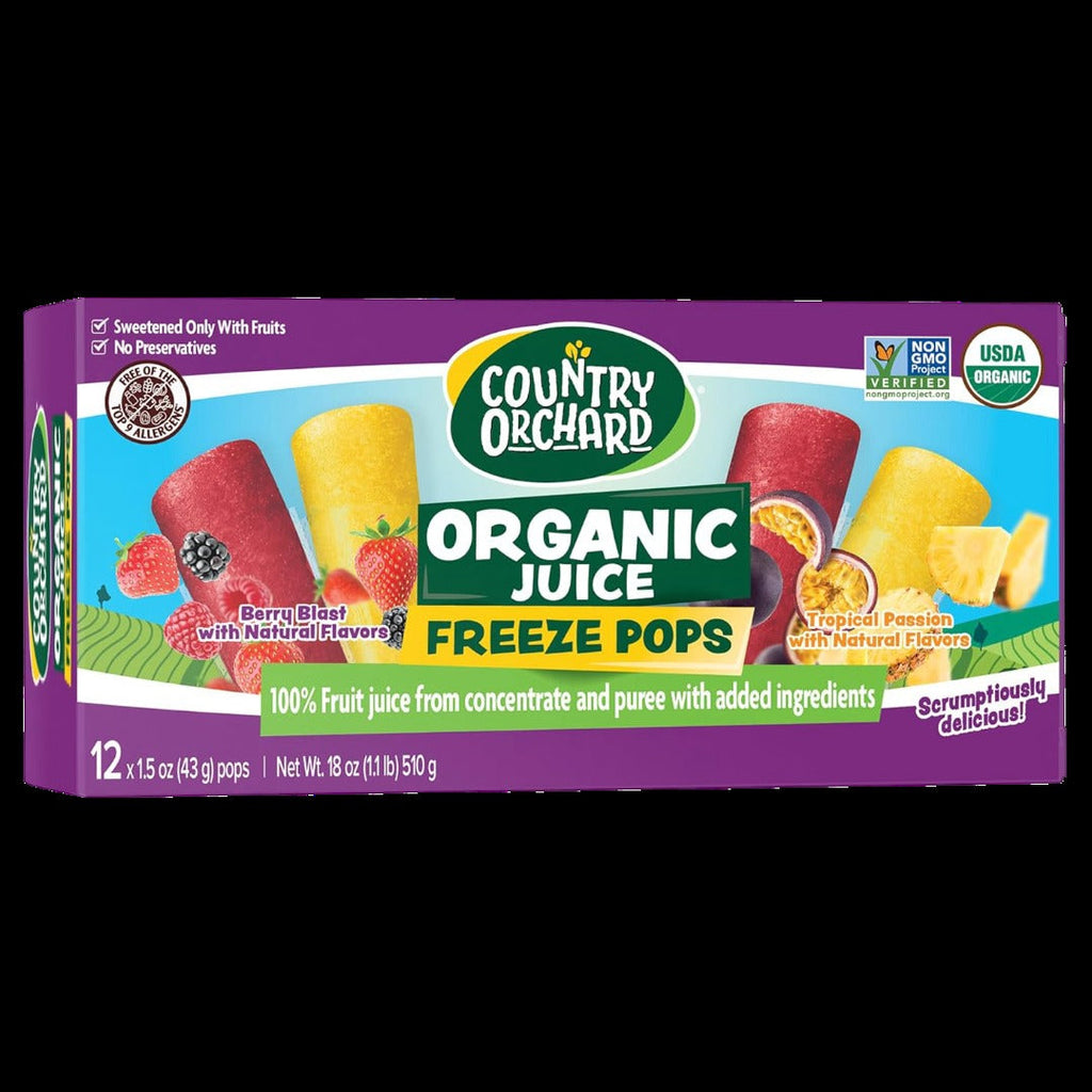 Organic Tropical Juice Pops (12 CT)