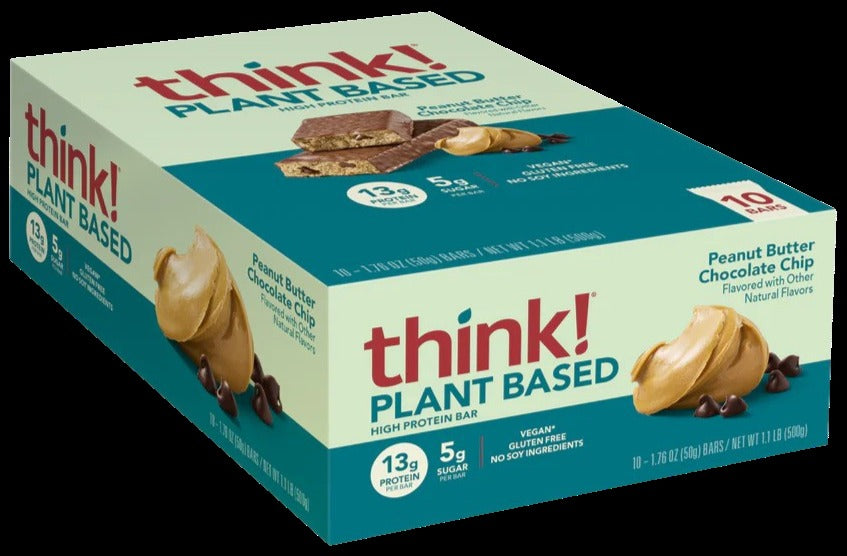 High Protein Bars - Peanut Butter Chocolate Chip (10CT)