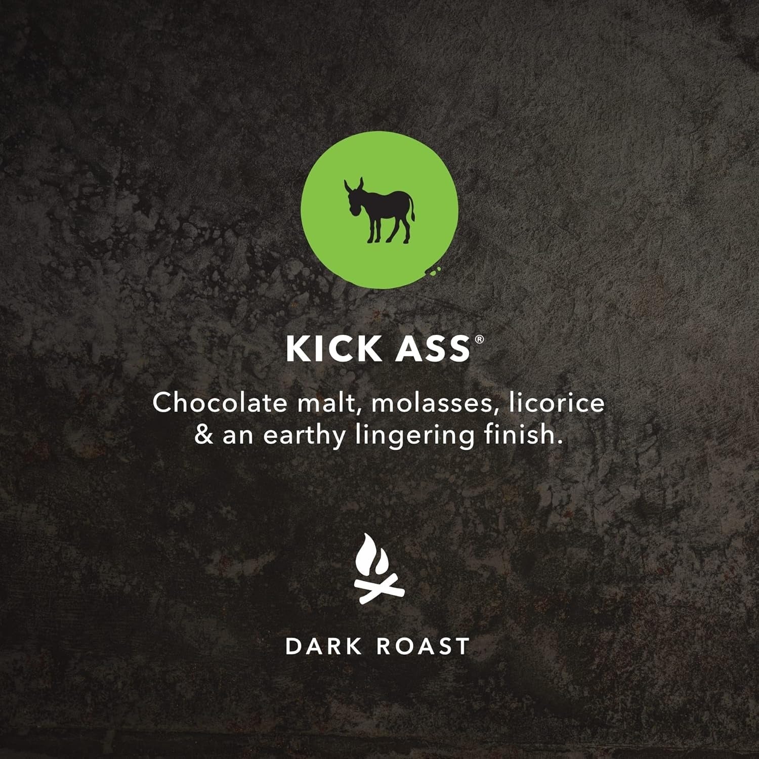 Kick Ass Organic Dark Roast Ground Coffee
