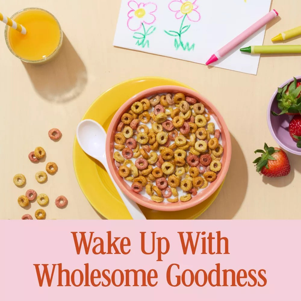 Cheerios Blends Apple Strawberry Cereal Family Size