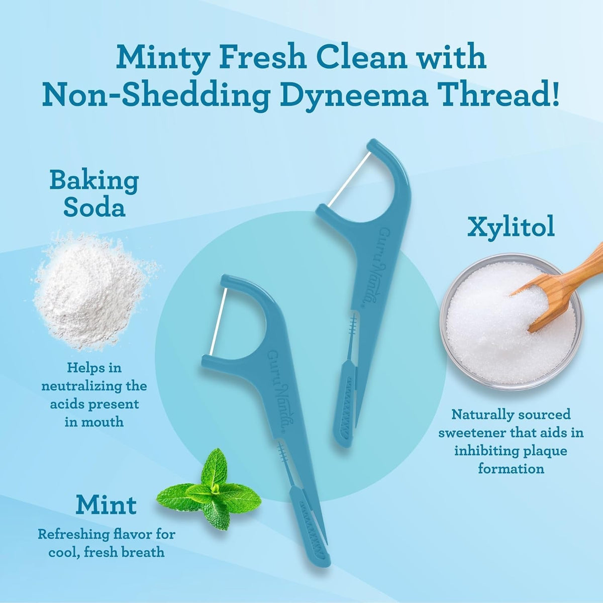 4in1 Quad Clean Flossers (50 CT)